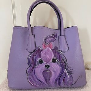 Handbag Painting Yorkie